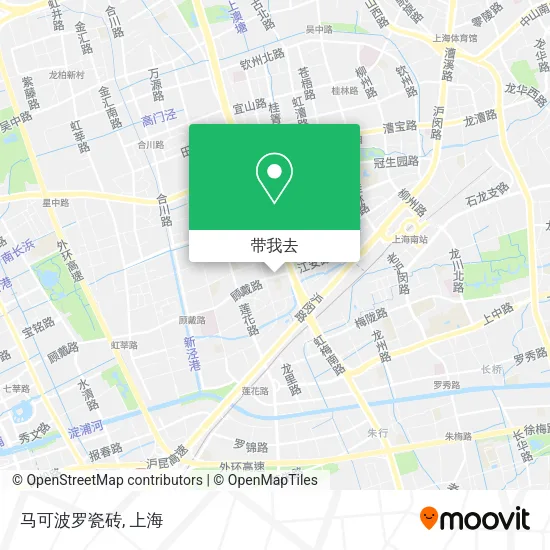马可波罗瓷砖地图