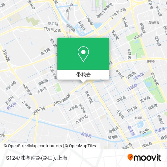 S124/涞亭南路(路口)地图