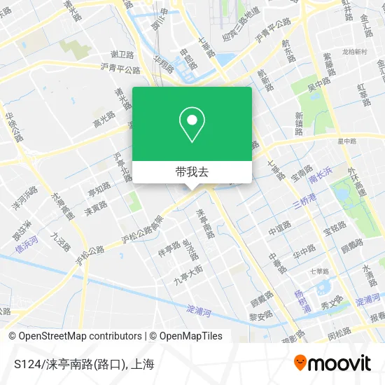 S124/涞亭南路(路口)地图