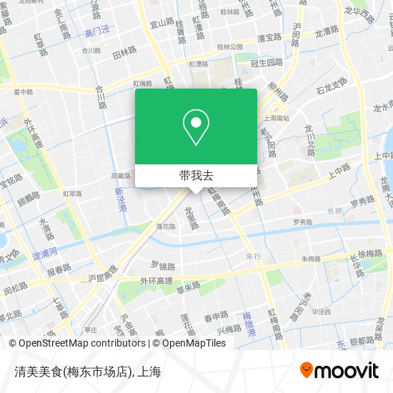 清美美食(梅东市场店)地图