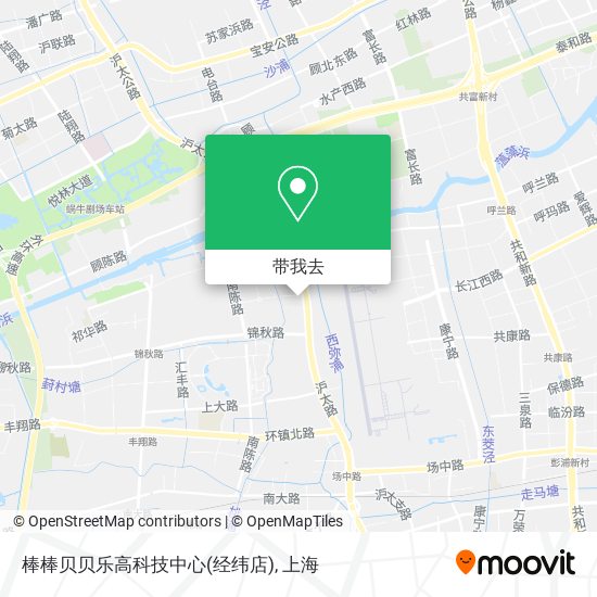 棒棒贝贝乐高科技中心(经纬店)地图