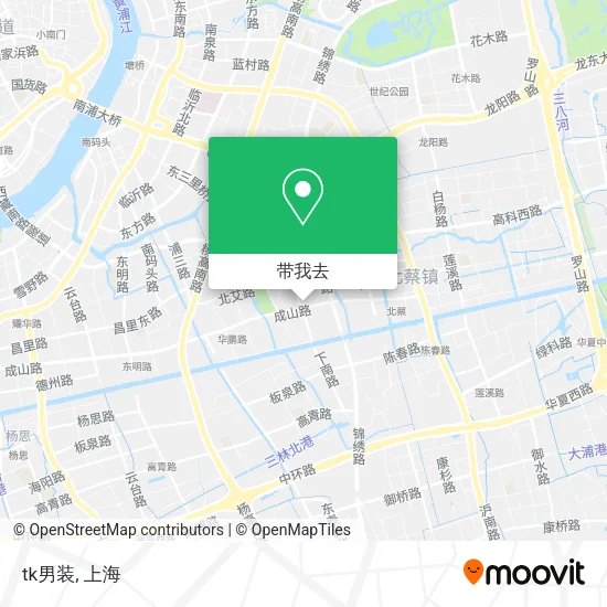 tk男装地图