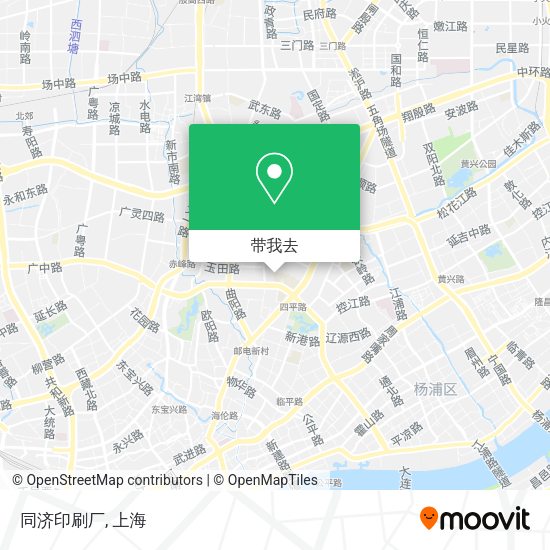 同济印刷厂地图