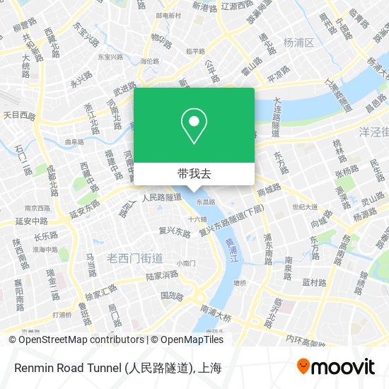Renmin Road Tunnel (人民路隧道)地图