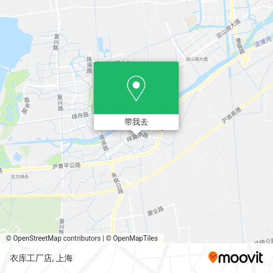 衣库工厂店地图