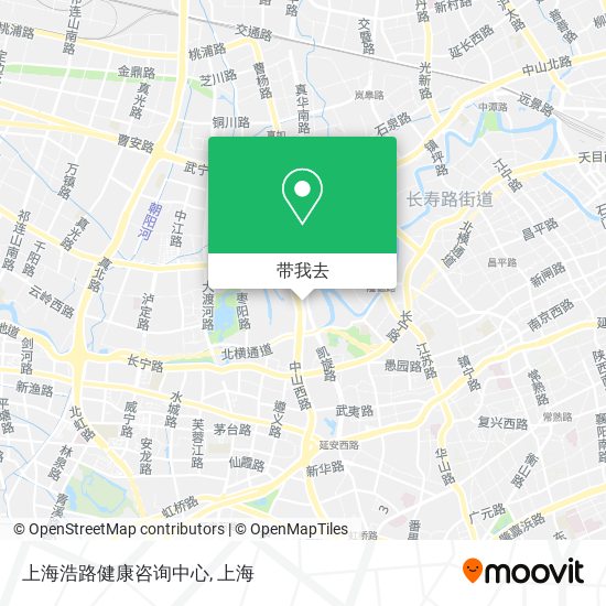 上海浩路健康咨询中心地图