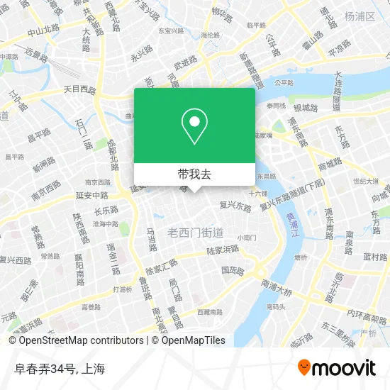 阜春弄34号地图