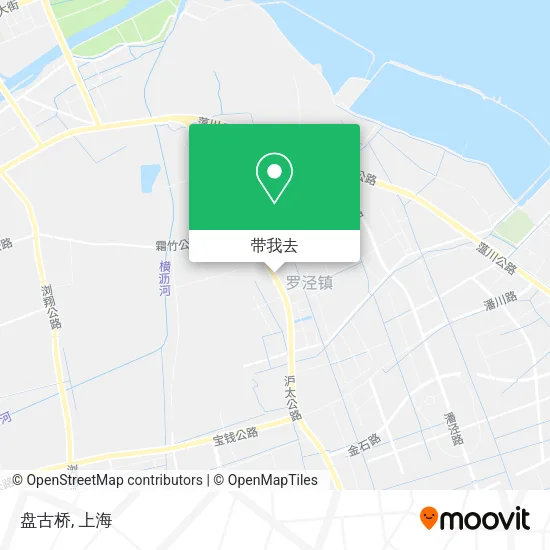 盘古桥地图