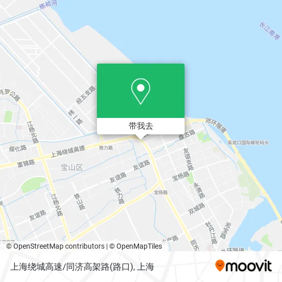 上海绕城高速/同济高架路(路口)地图