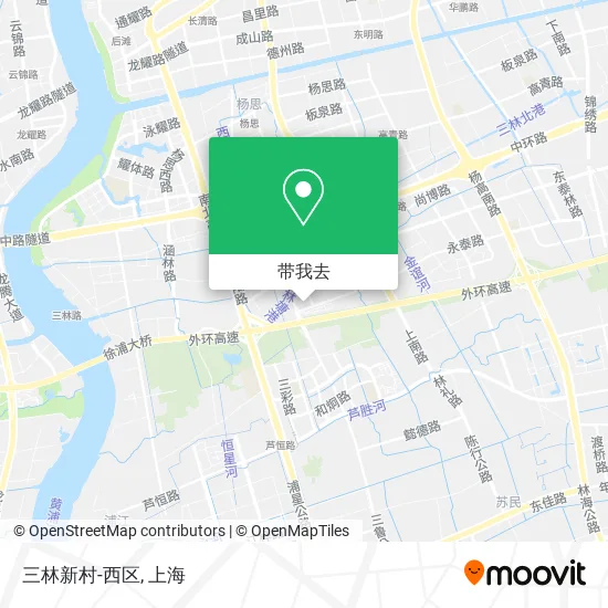 三林新村-西区地图
