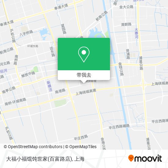 大福小福馄饨世家(百富路店)地图