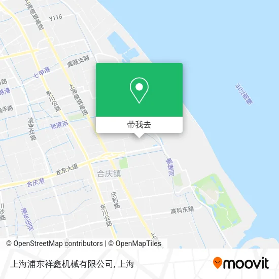 上海浦东祥鑫机械有限公司地图