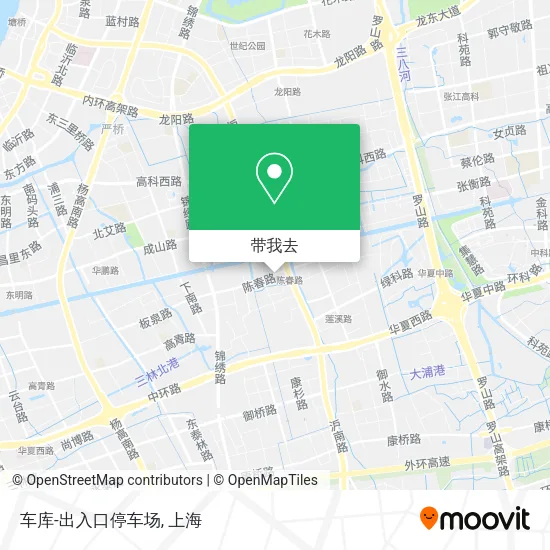 车库-出入口停车场地图