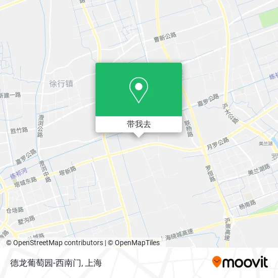 德龙葡萄园-西南门地图