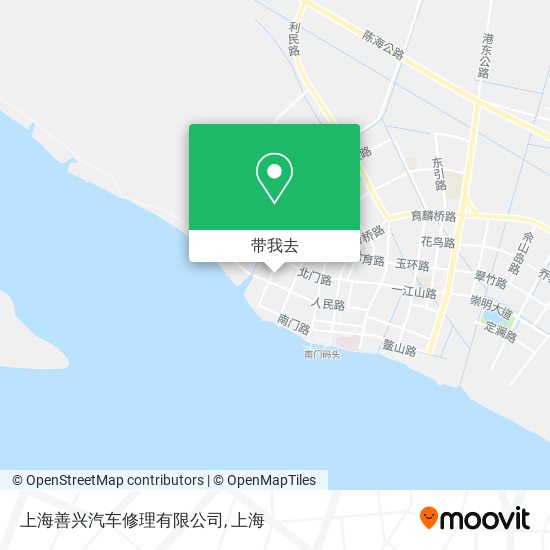 上海善兴汽车修理有限公司地图