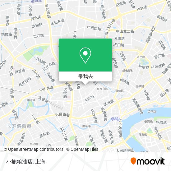 小施粮油店地图