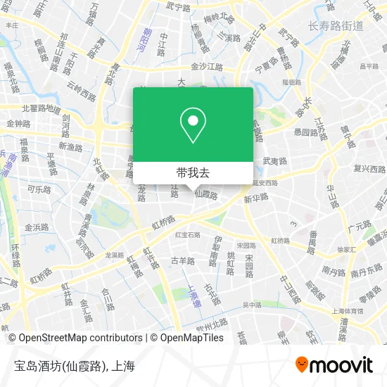 宝岛酒坊(仙霞路)地图