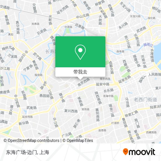东海广场-边门地图