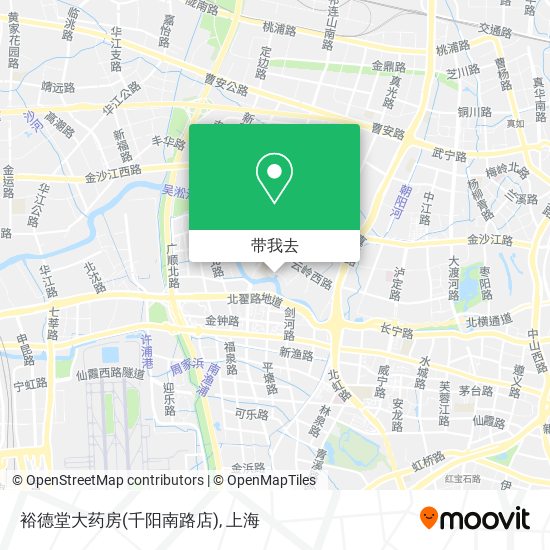 裕德堂大药房(千阳南路店)地图