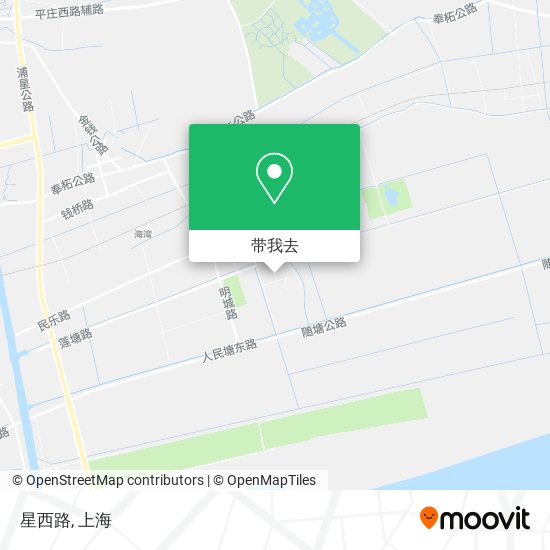 星西路地图