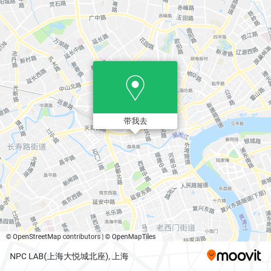 NPC LAB(上海大悦城北座)地图