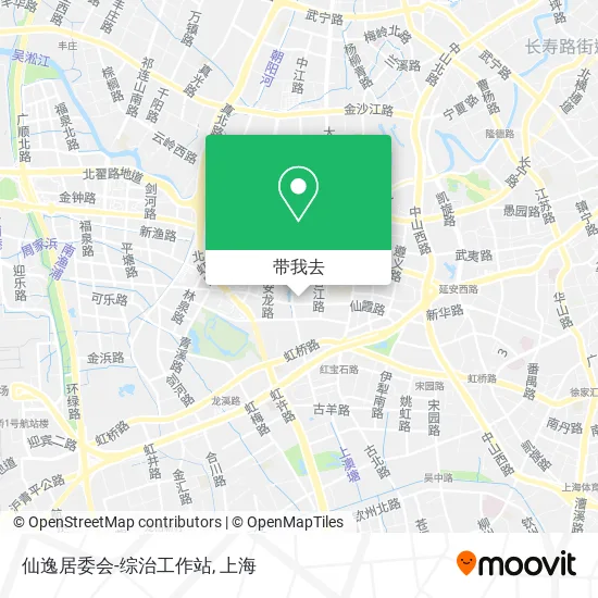 仙逸居委会-综治工作站地图