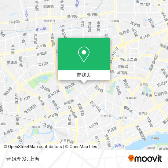晋姐理发地图