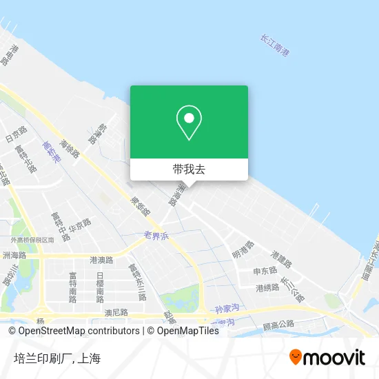 培兰印刷厂地图