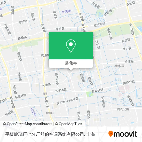 平板玻璃厂七分厂舒伯空调系统有限公司地图