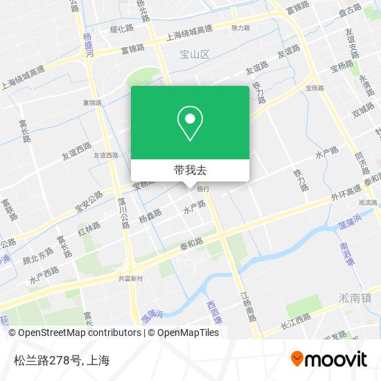 松兰路278号地图