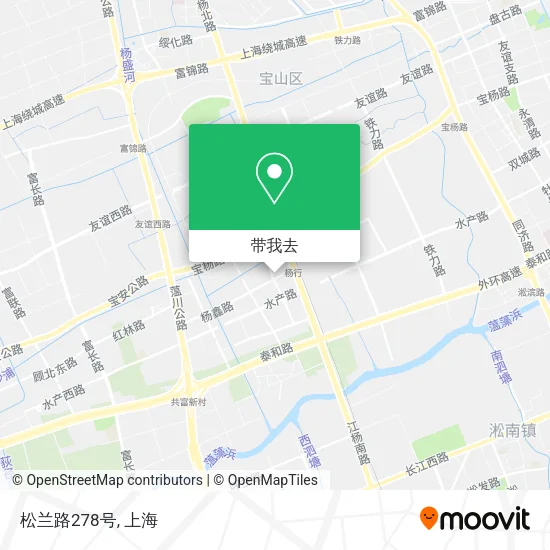 松兰路278号地图