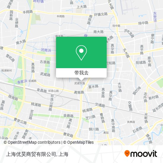 上海优昊商贸有限公司地图