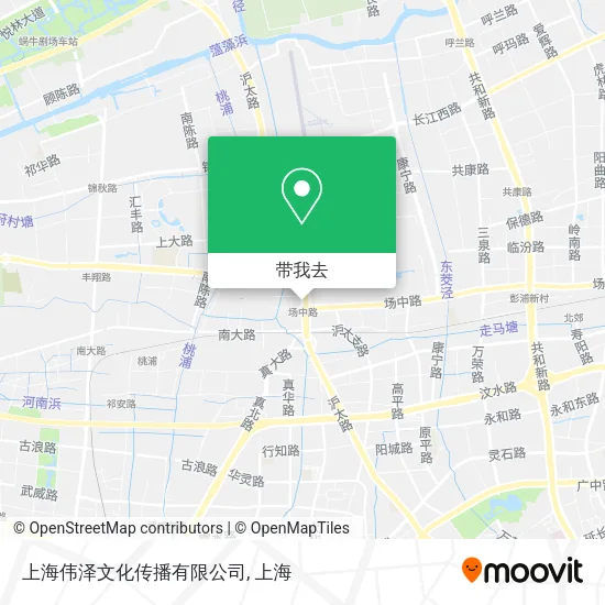 上海伟泽文化传播有限公司地图