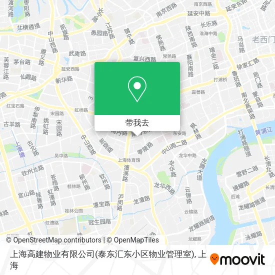 上海高建物业有限公司(泰东汇东小区物业管理室)地图