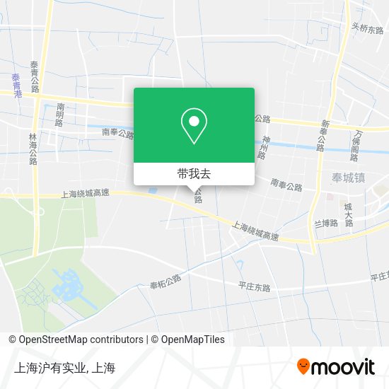 上海沪有实业地图