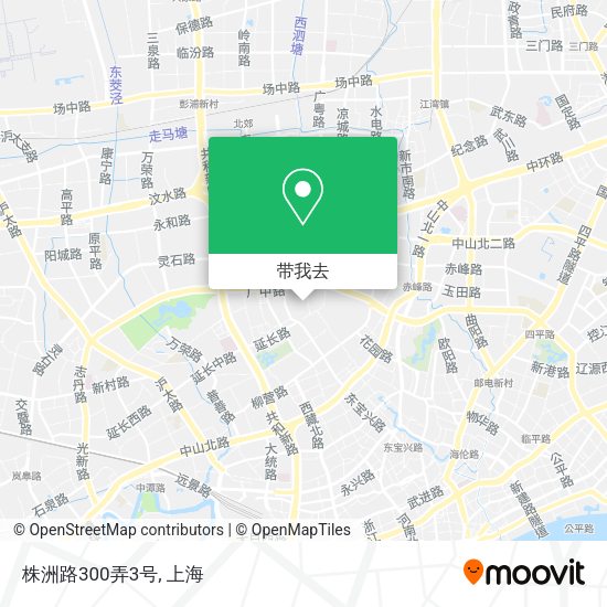 株洲路300弄3号地图