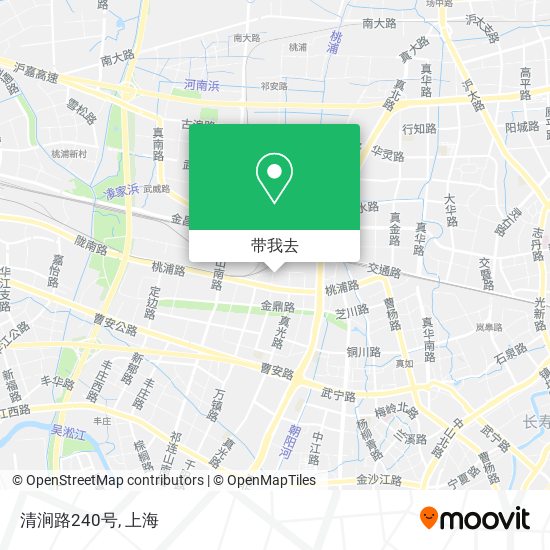 清涧路240号地图