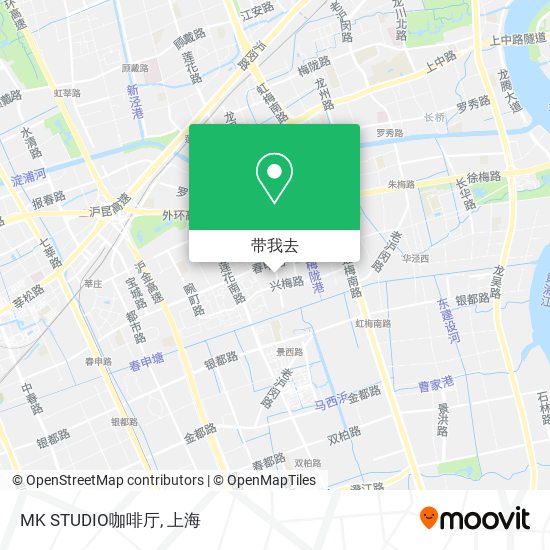 MK STUDIO咖啡厅地图