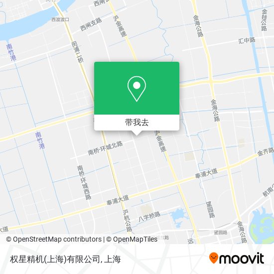 权星精机(上海)有限公司地图