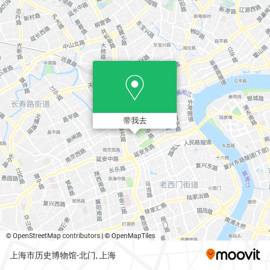 上海市历史博物馆-北门地图