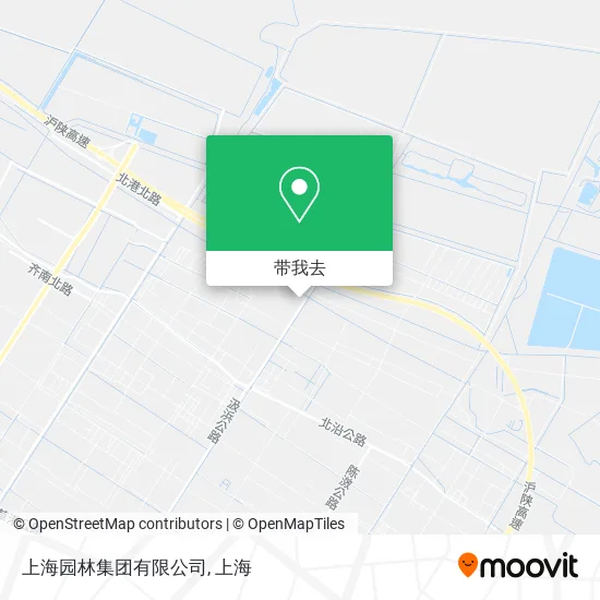 上海园林集团有限公司地图