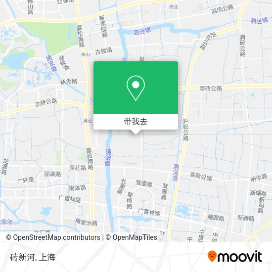 砖新河地图