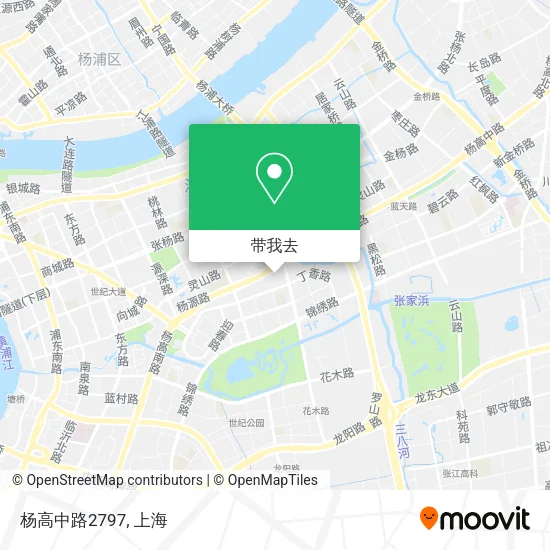杨高中路2797地图