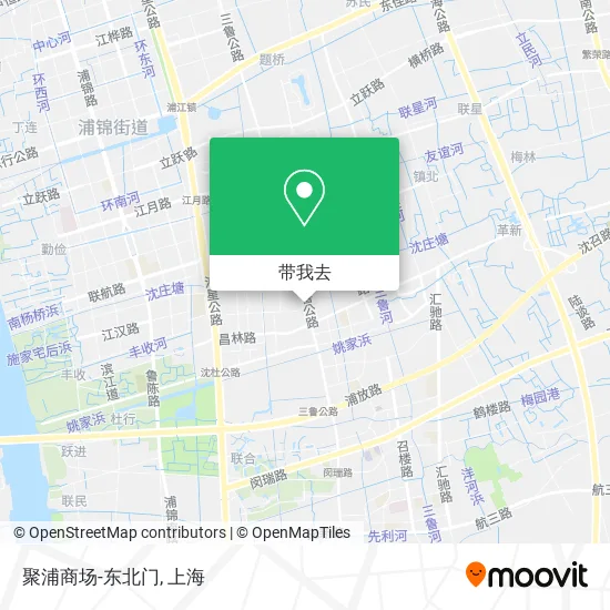 聚浦商场-东北门地图