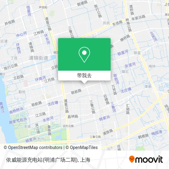 依威能源充电站(明浦广场二期)地图