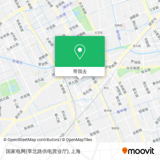 国家电网(莘北路供电营业厅)地图