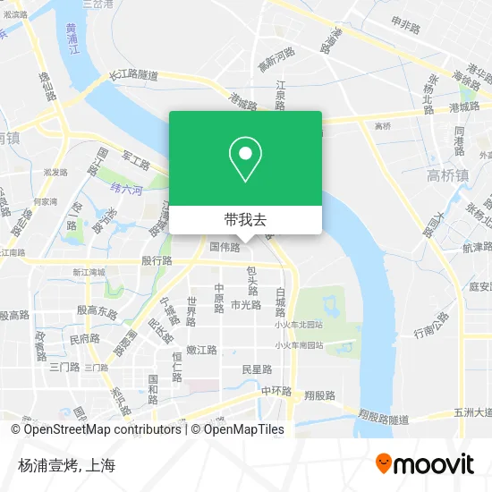 杨浦壹烤地图