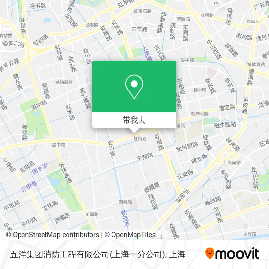 五洋集团消防工程有限公司(上海一分公司)地图