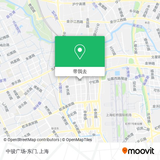 中骏广场-东门地图
