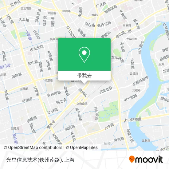 光星信息技术(钦州南路)地图